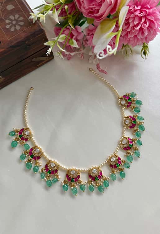 Nyra jadau kundan necklace 