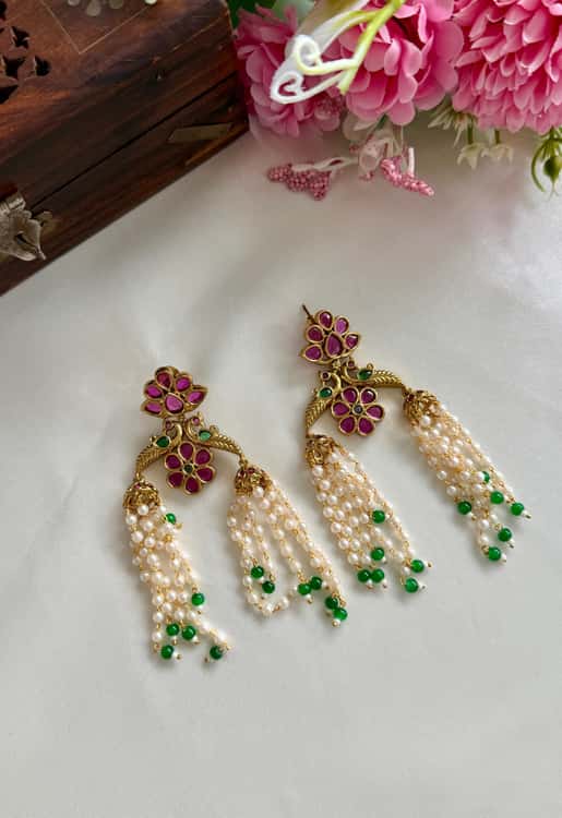 Orea pearl earrings