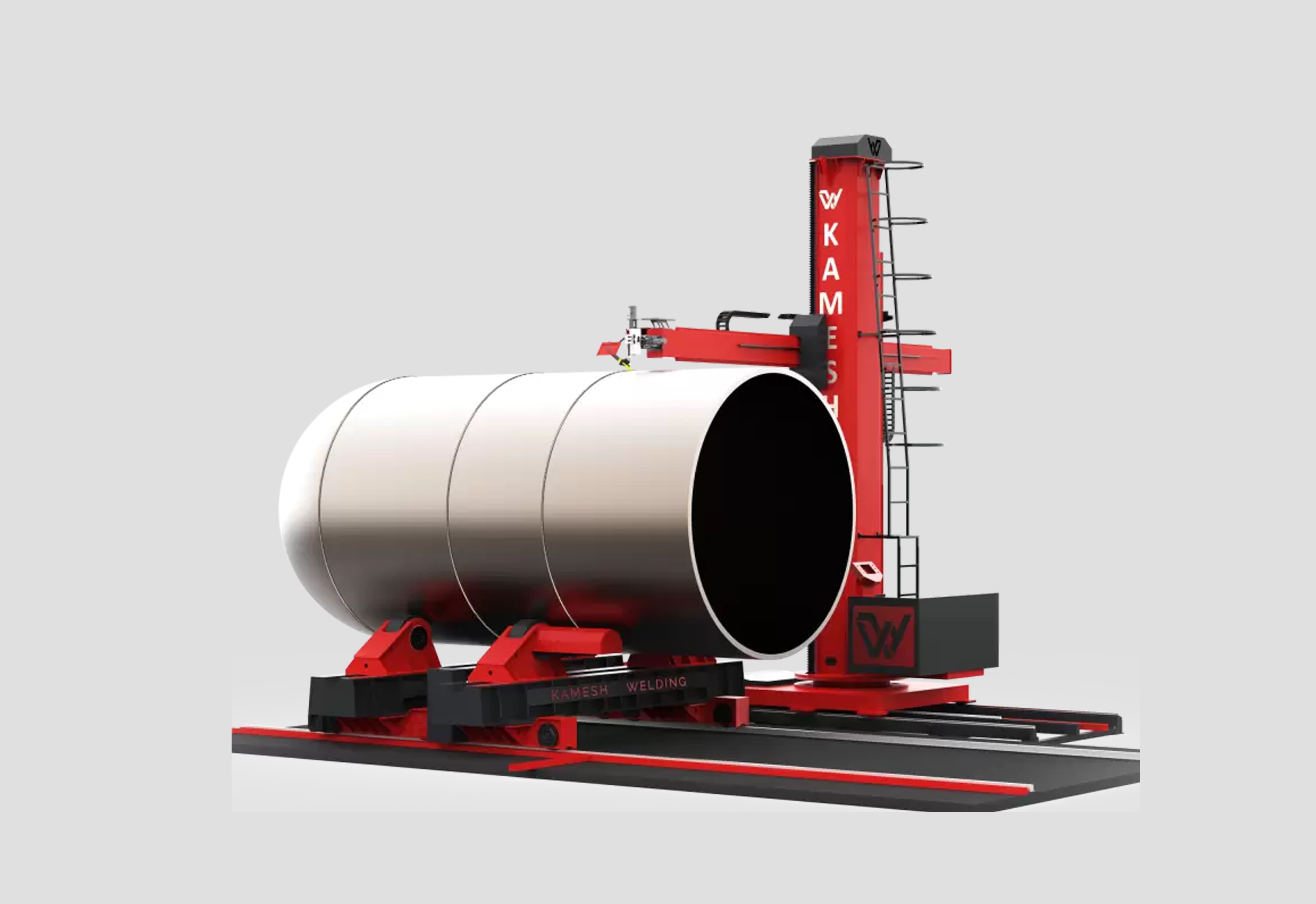 column and boom manipulator